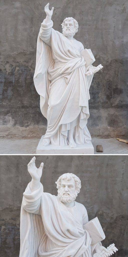 Religious Virgin Mary Statue Garden Sculpture Art