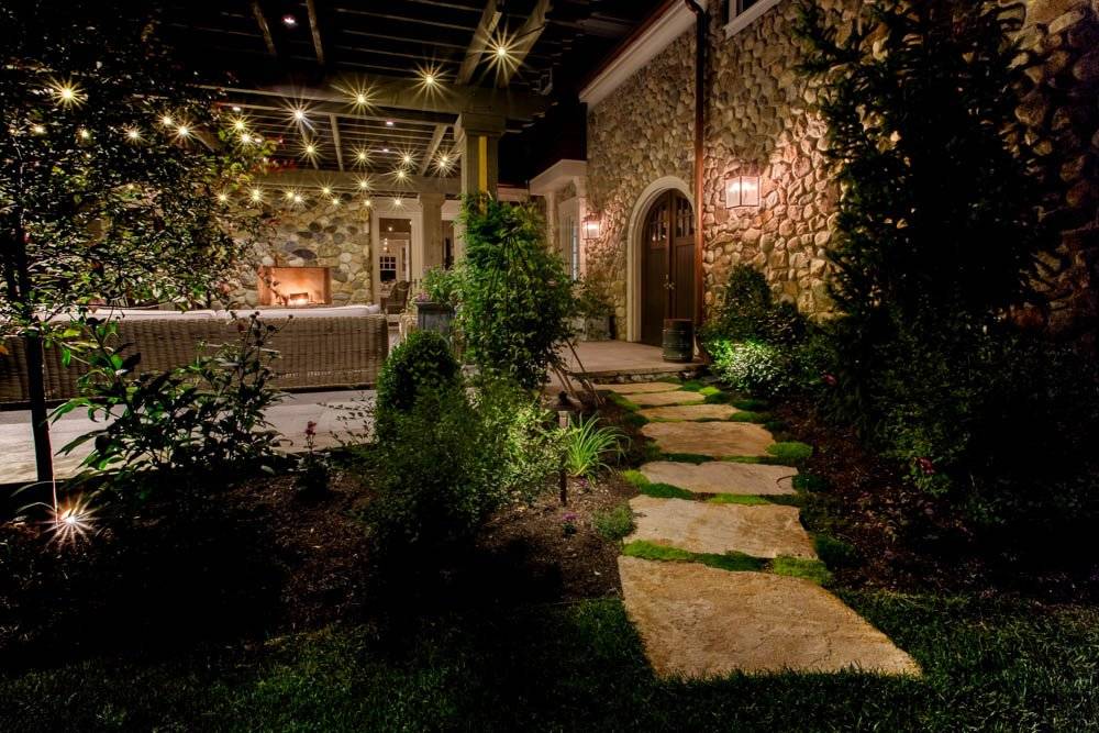 Night Time Living Landscape Design