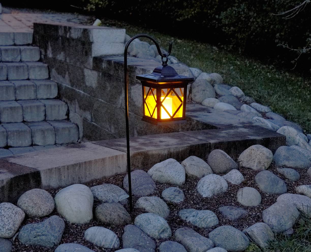 Colorful Light Led Solar Stake Decoration Lighted Garden Accent