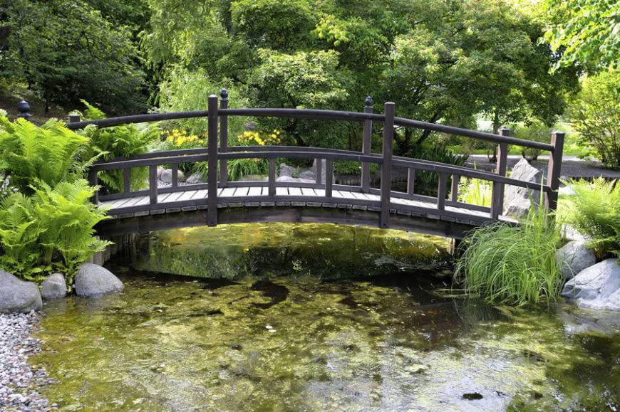 Beautiful Japanese Garden Bridge Designs