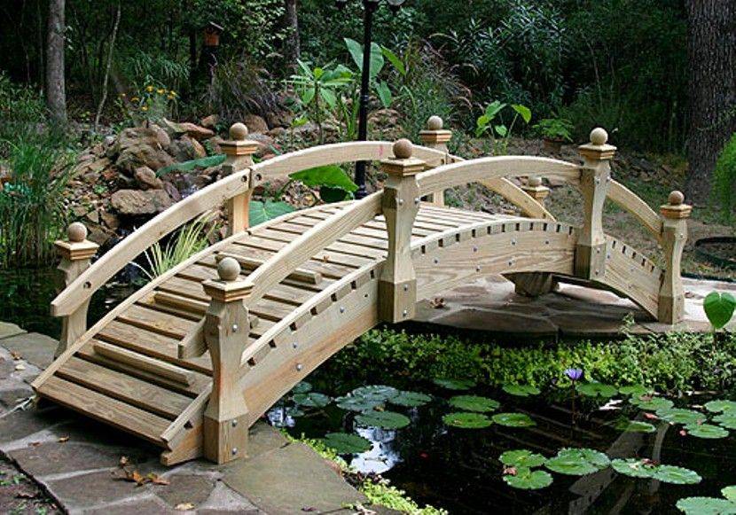 Classic Arched Backyard Bridge Family Handyman