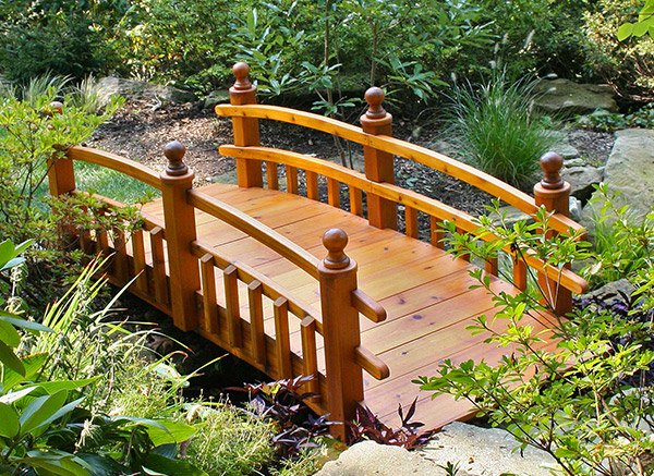 Sunjoy Fairbanks Bridge Wayfair Backyard Bridges