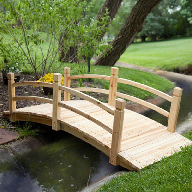 Sunjoy Fairbanks Bridge Wayfair Backyard Bridges