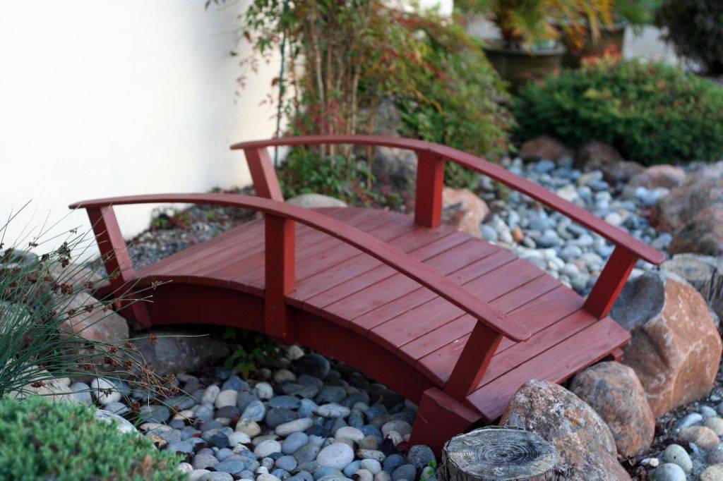 Backyard Garden Bridge Ideas
