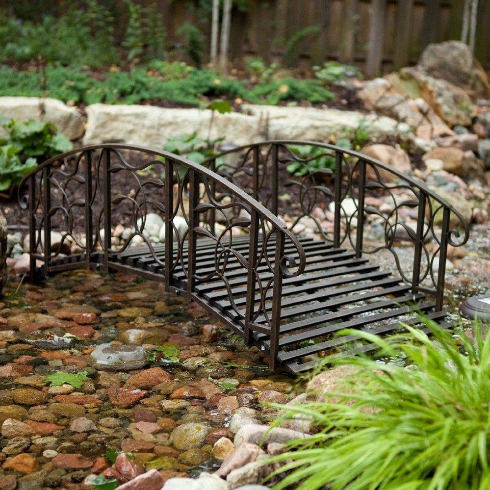 Foot Steel Frame Metal Garden Bridge