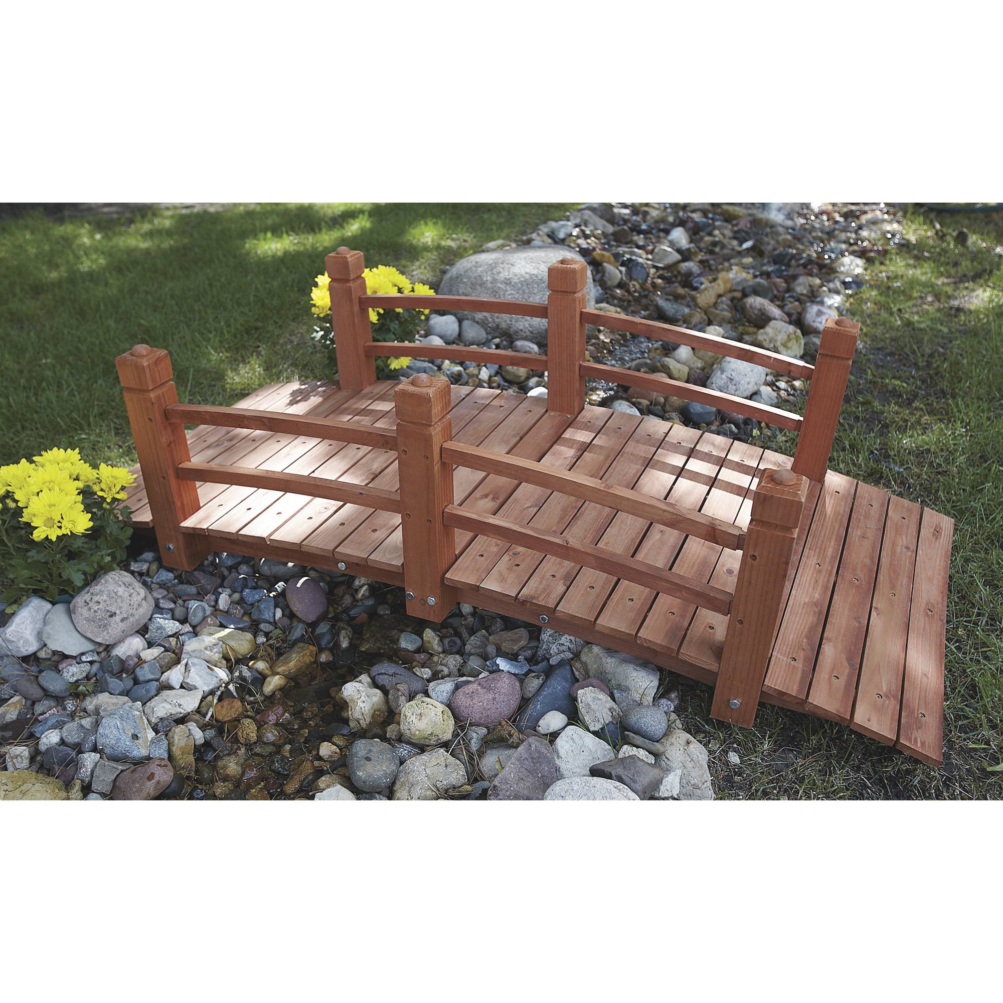 Small Streem Bridge Seattle Cedar Brookside Bridge Garden Bridges