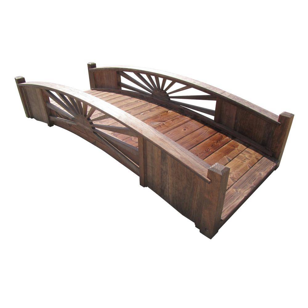 Samsgazebos Ft Treated Country Garden Bridgembcbt The Home Depot
