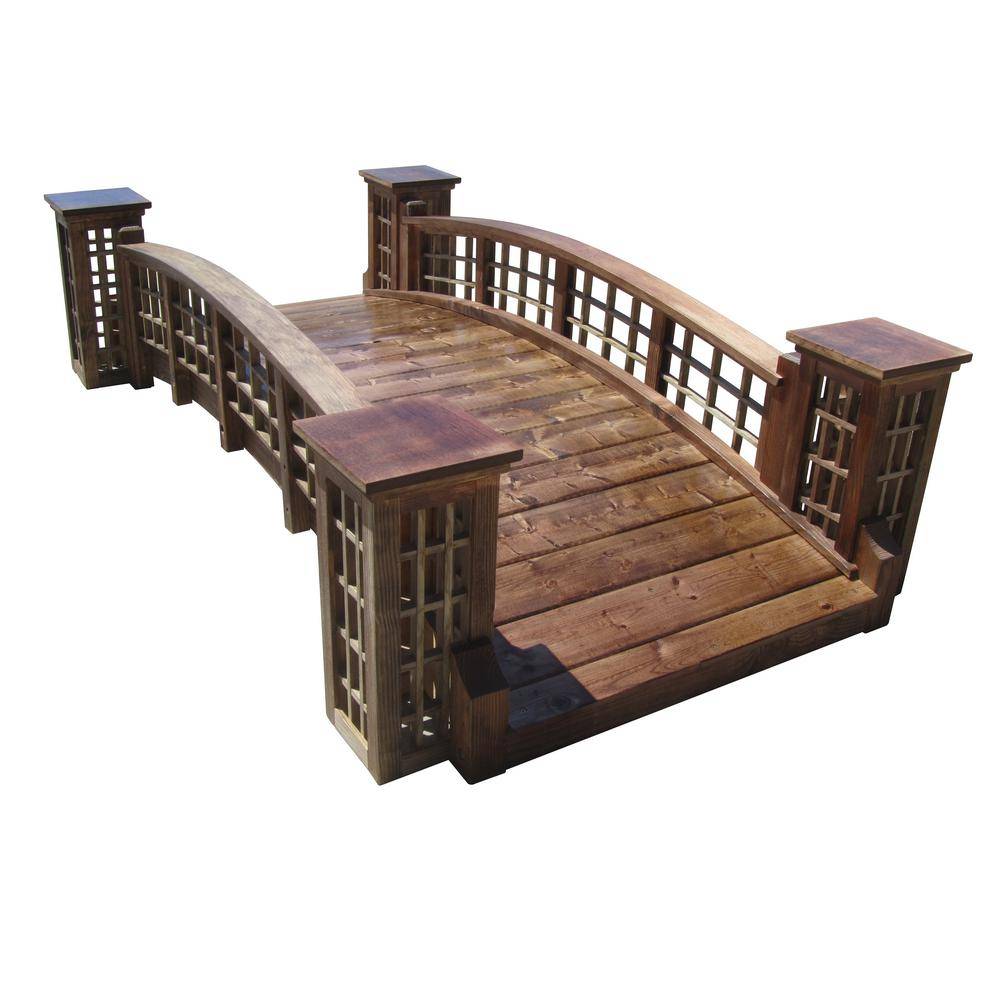 Samsgazebos Ft Wood Garden Swan Bridge