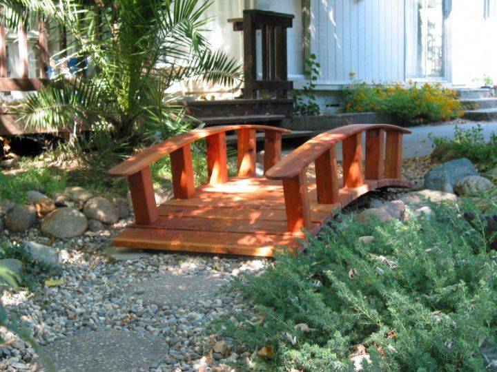 A Garden Bridge Garden Bridge Woodworking Plans