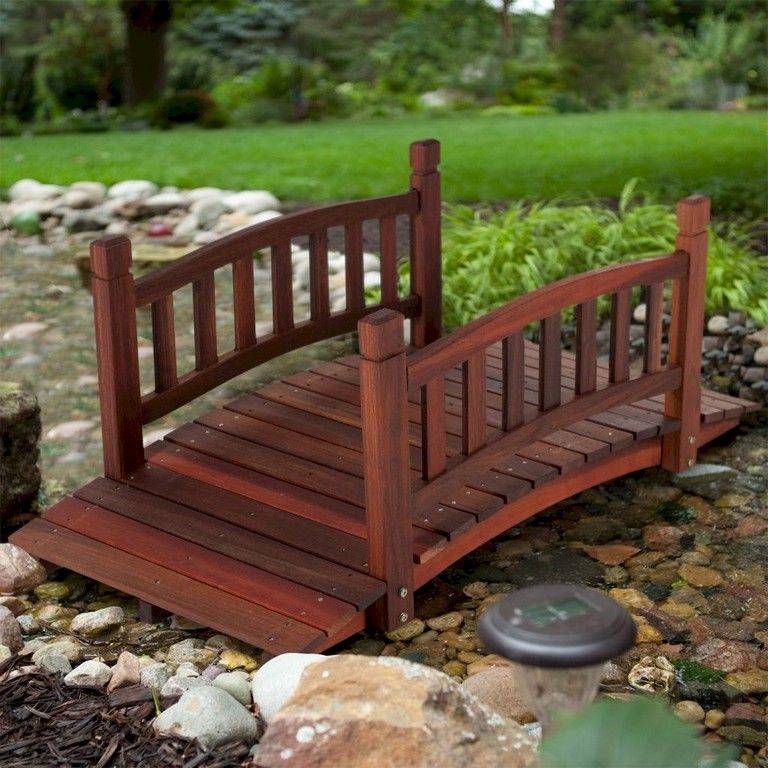 Wooden Garden Bridge Ideas Backyard Bridges