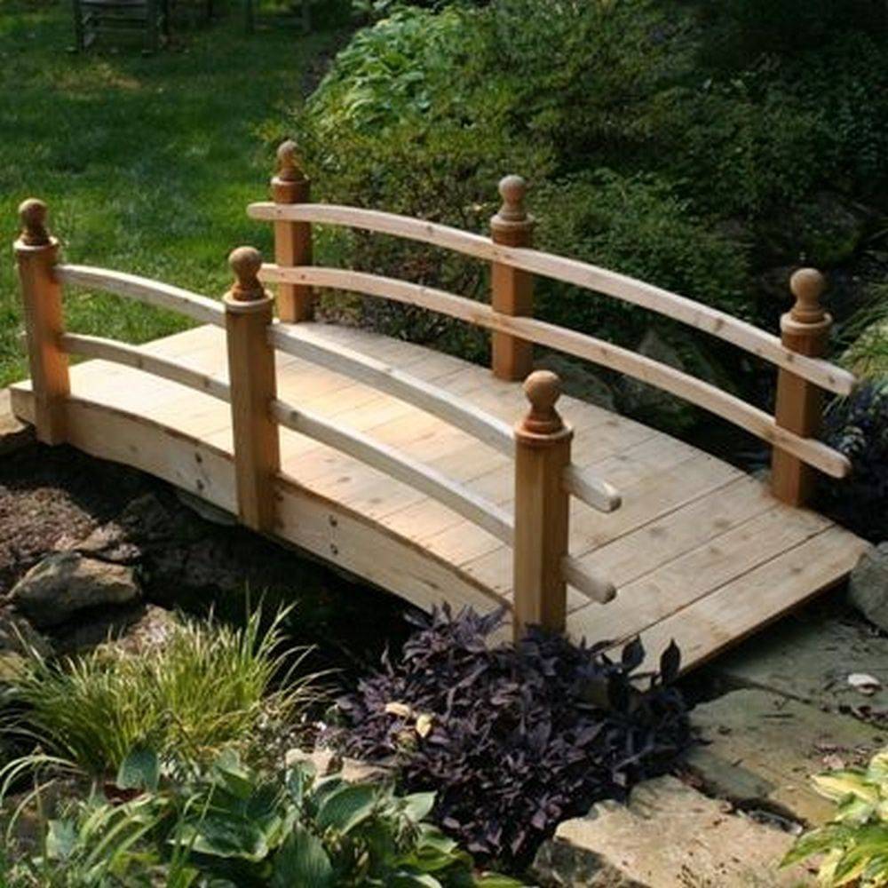 Wooden Garden Bridge Ideas