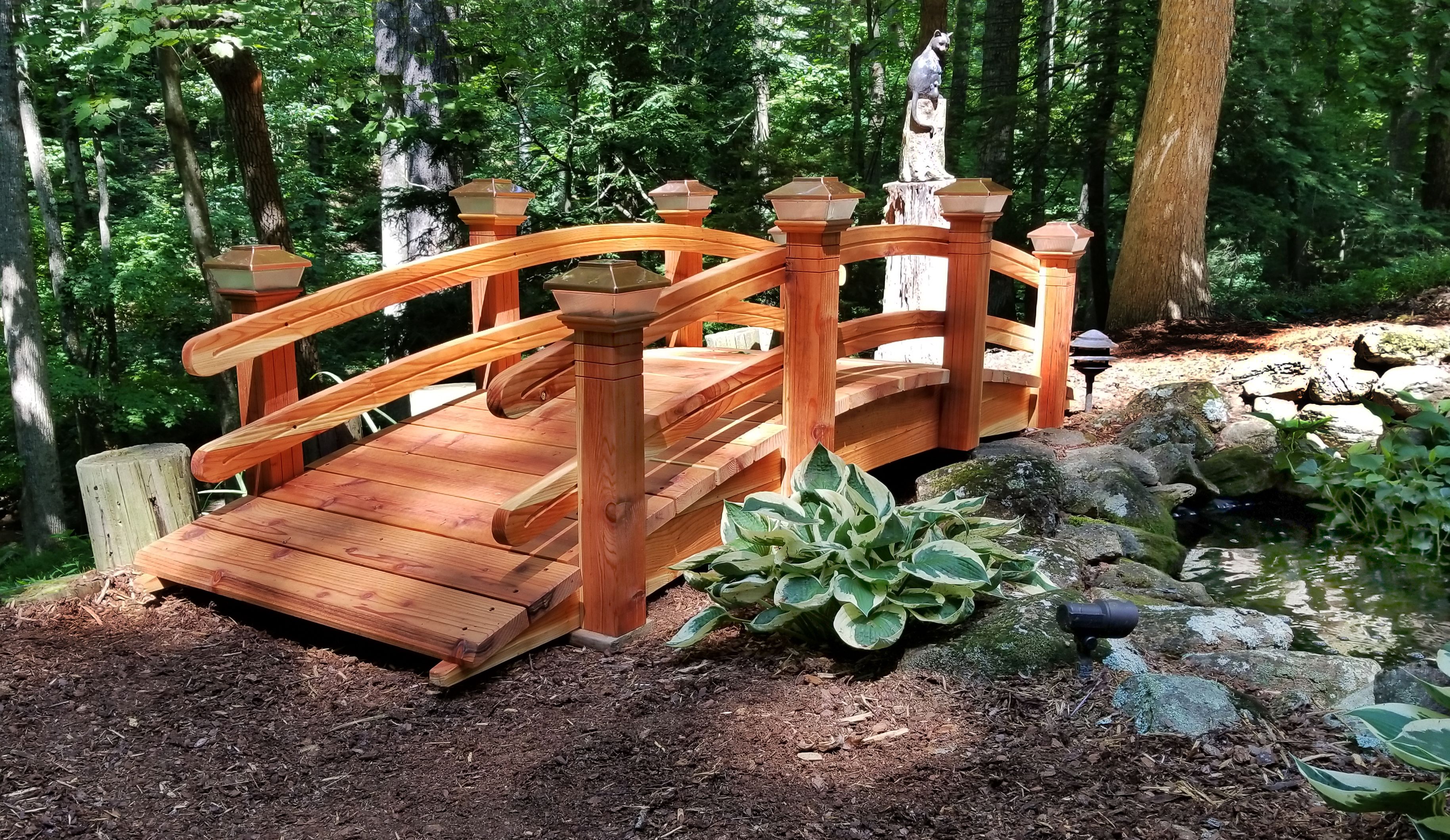 Wooden Garden Bridge Ideas