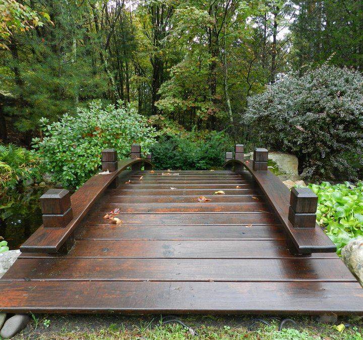 Backyard Garden Bridge Ideas