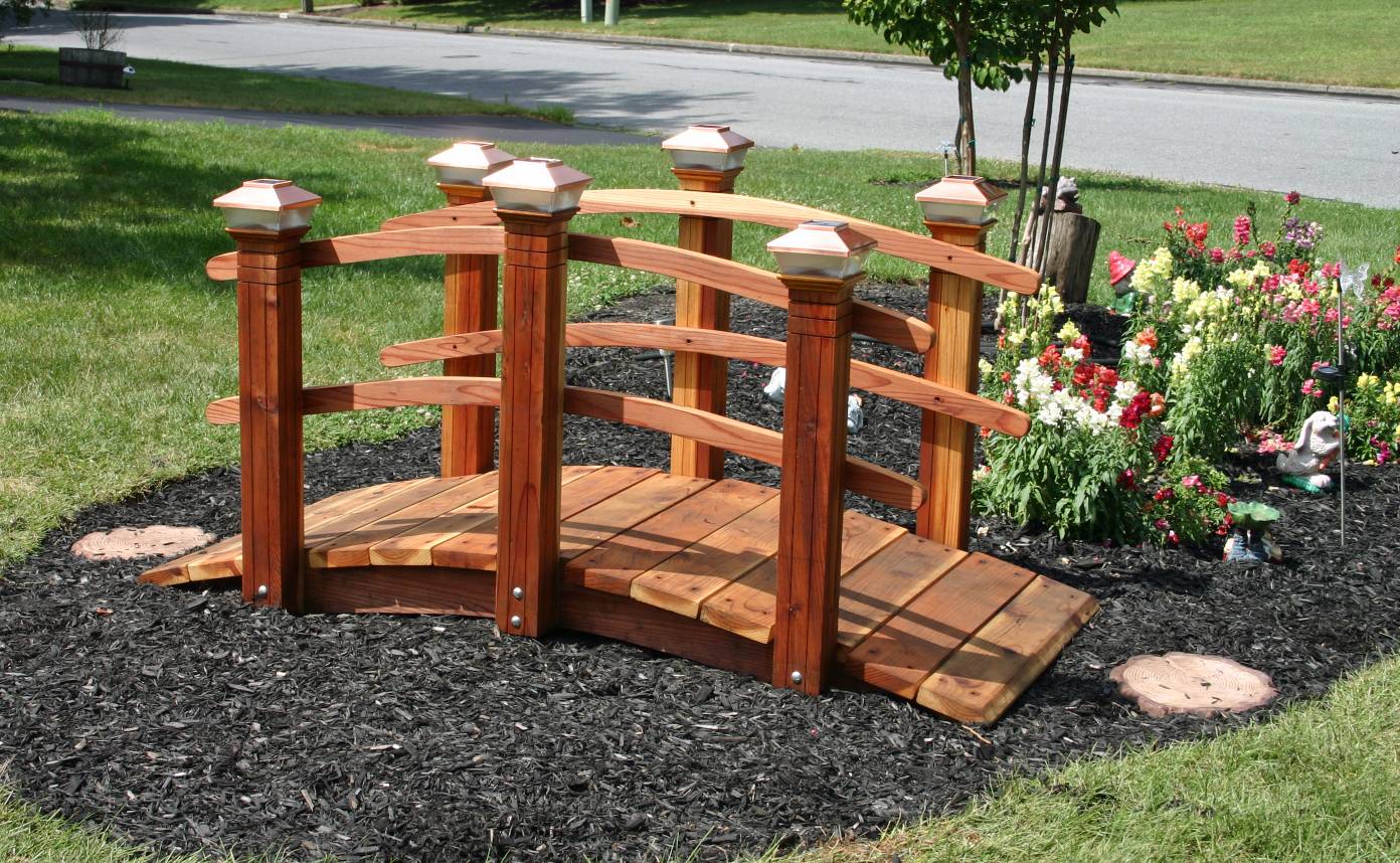 Backyard Garden Bridge Ideas