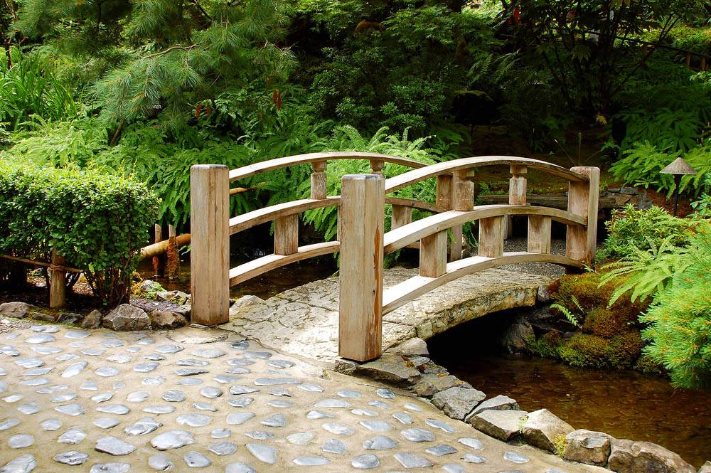 A Small Garden Bridge Gnh Lumber Co