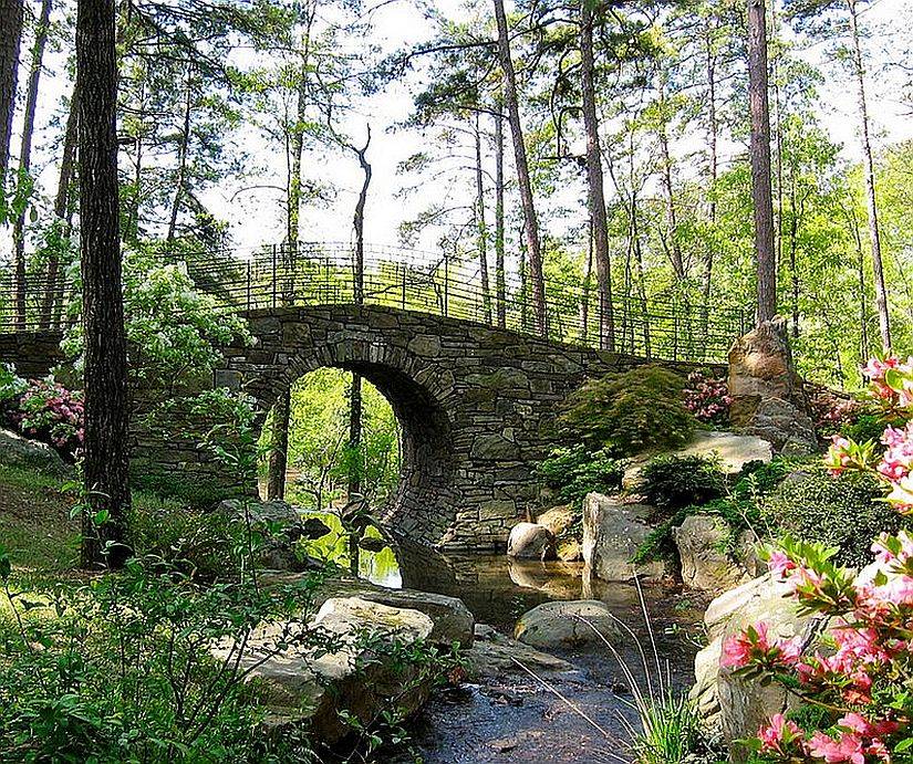 A Small Garden Bridge Gnh Lumber Co