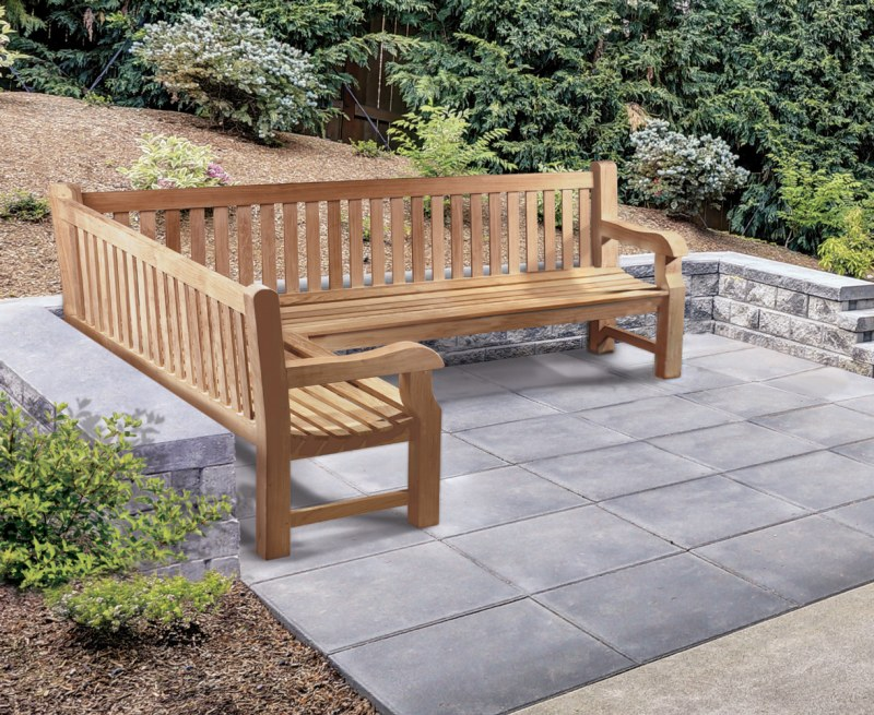 Indiana Picture Portfolio Outdoor Corner Bench
