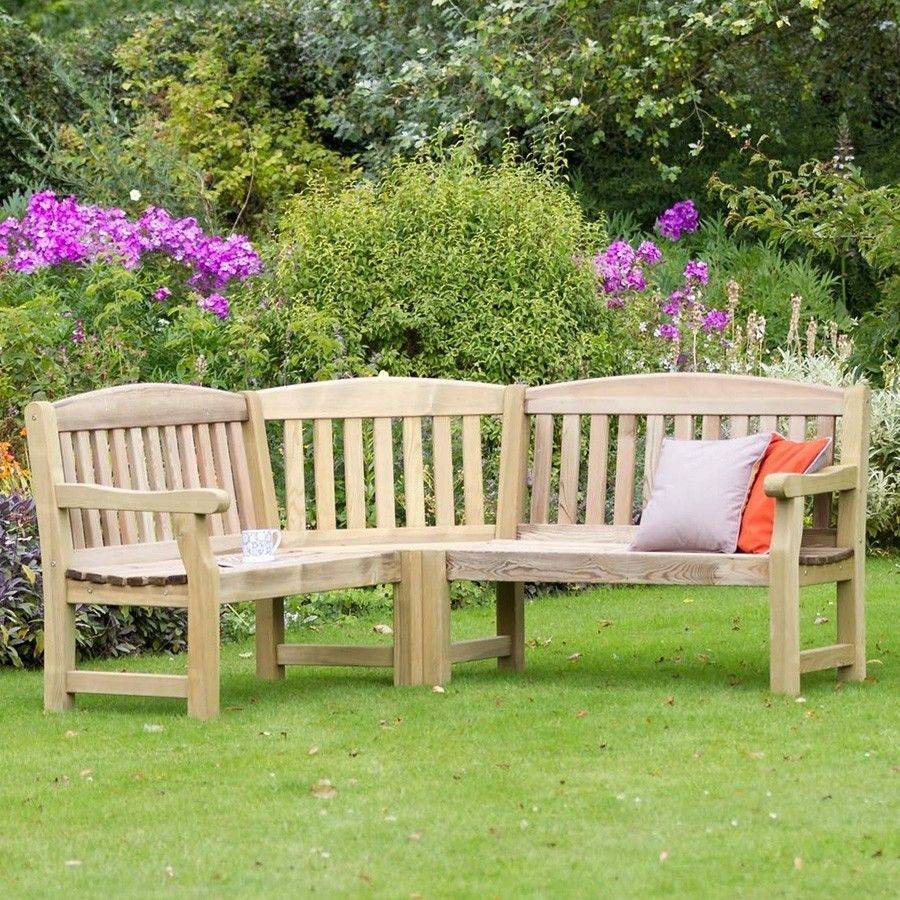Outdoor Corner Bench Ideas