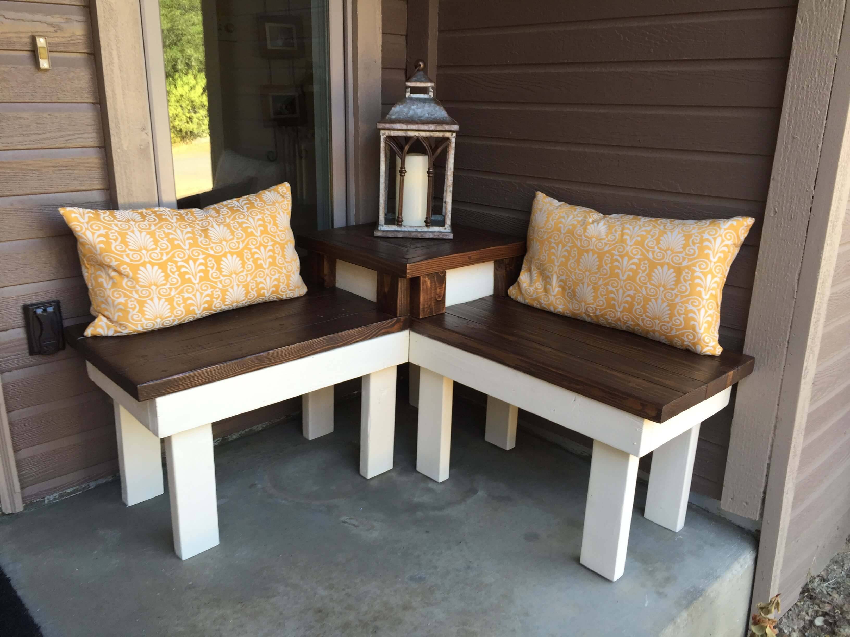 Outdoor Corner Bench Ideas