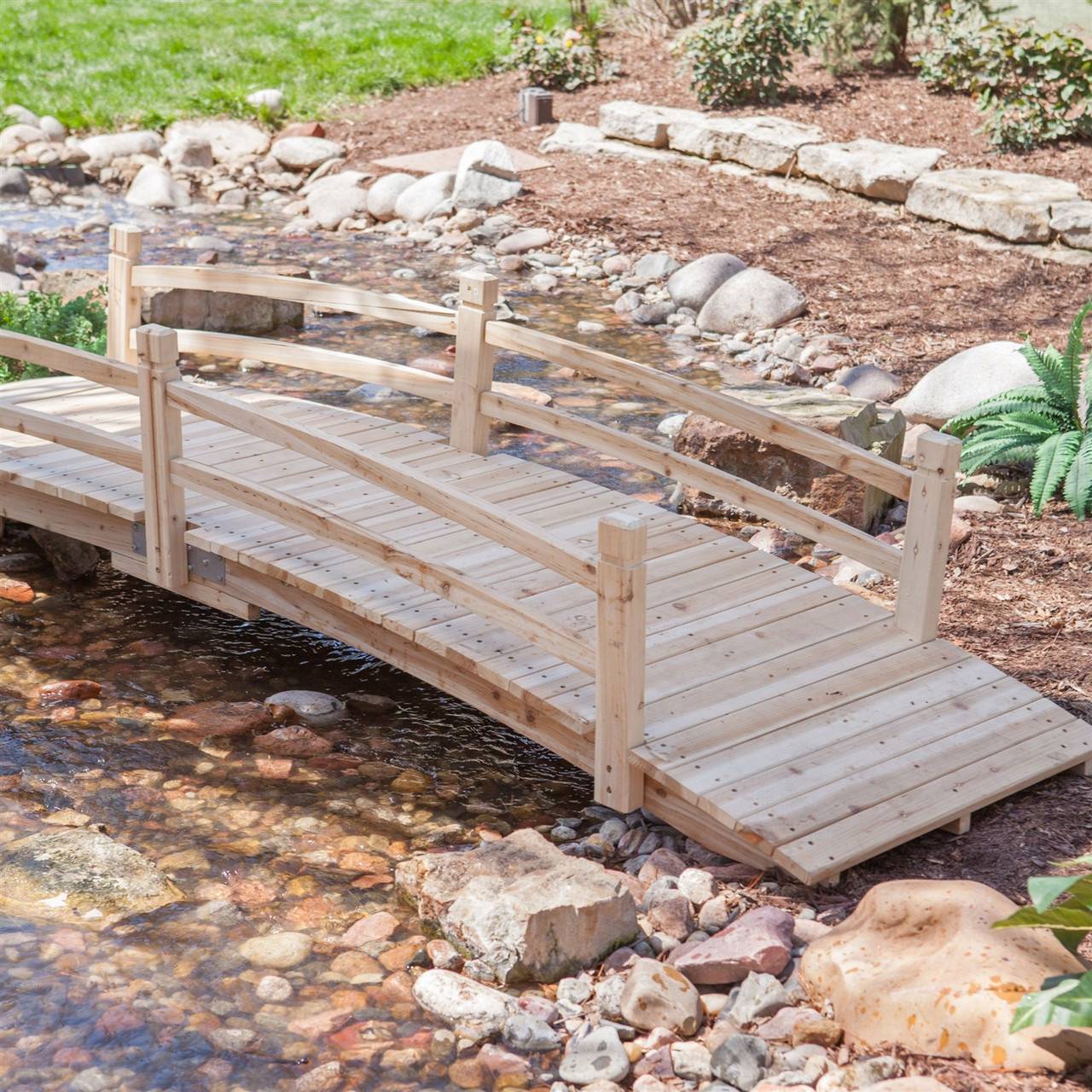 Wood Garden Bridge Ideas Woodworkinghrs