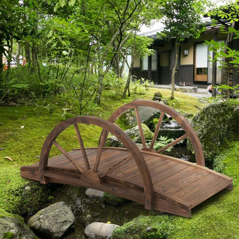Wood Garden Bridge Ideas Woodworkinghrs