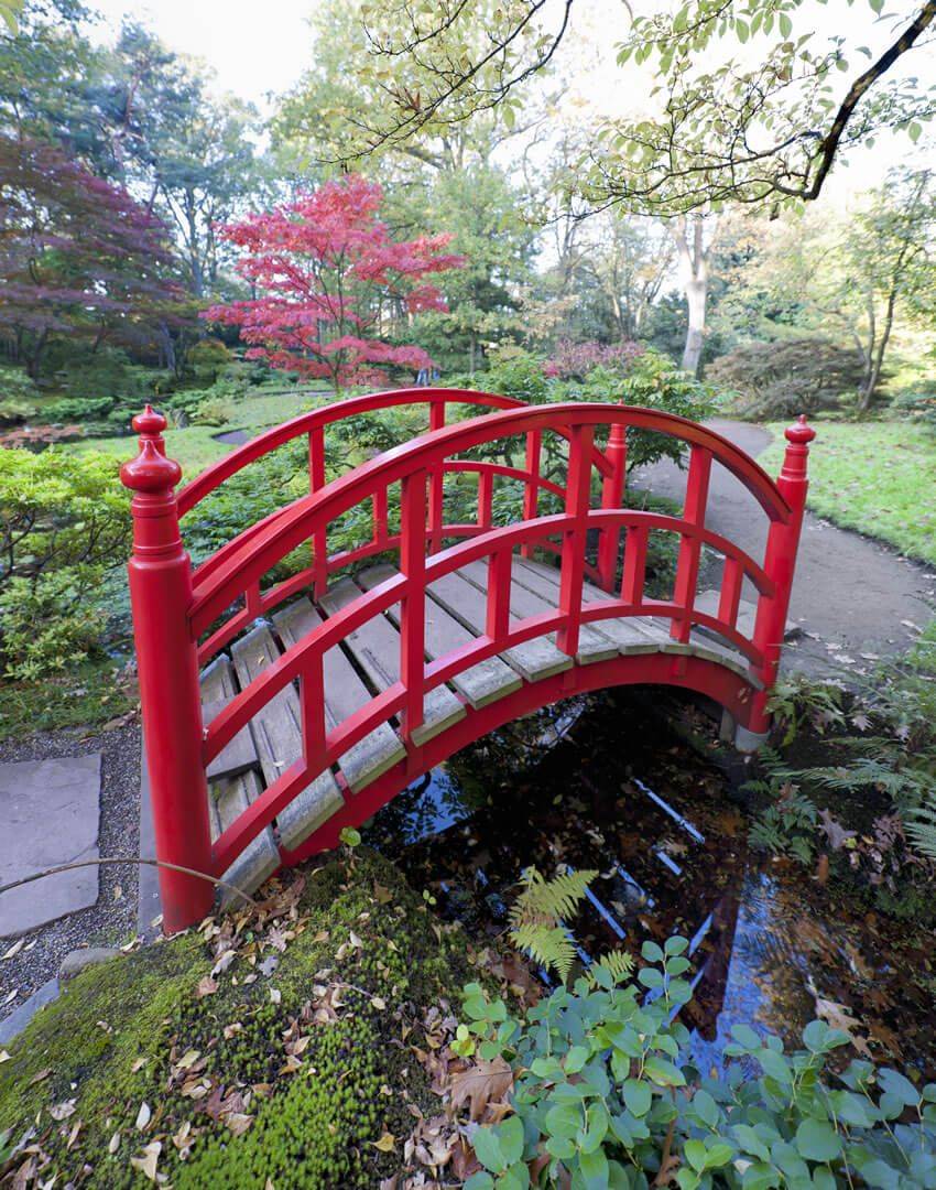 Beautiful Japanese Garden Bridge Designs