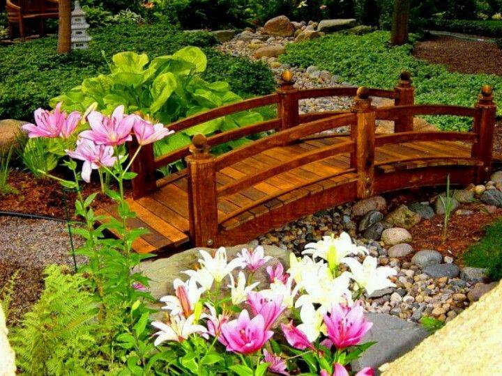 Backyard Garden Bridge Ideas