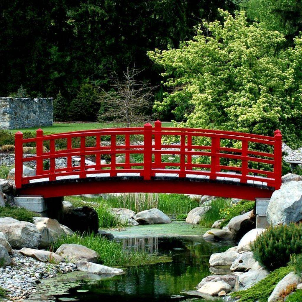 Wooden Garden Bridge Ideas