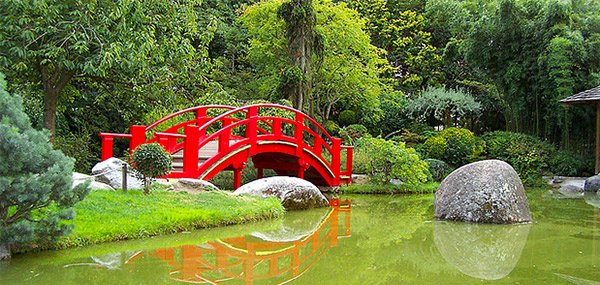 Japanese Red Bridge Stock Photo Download Image Now Istock