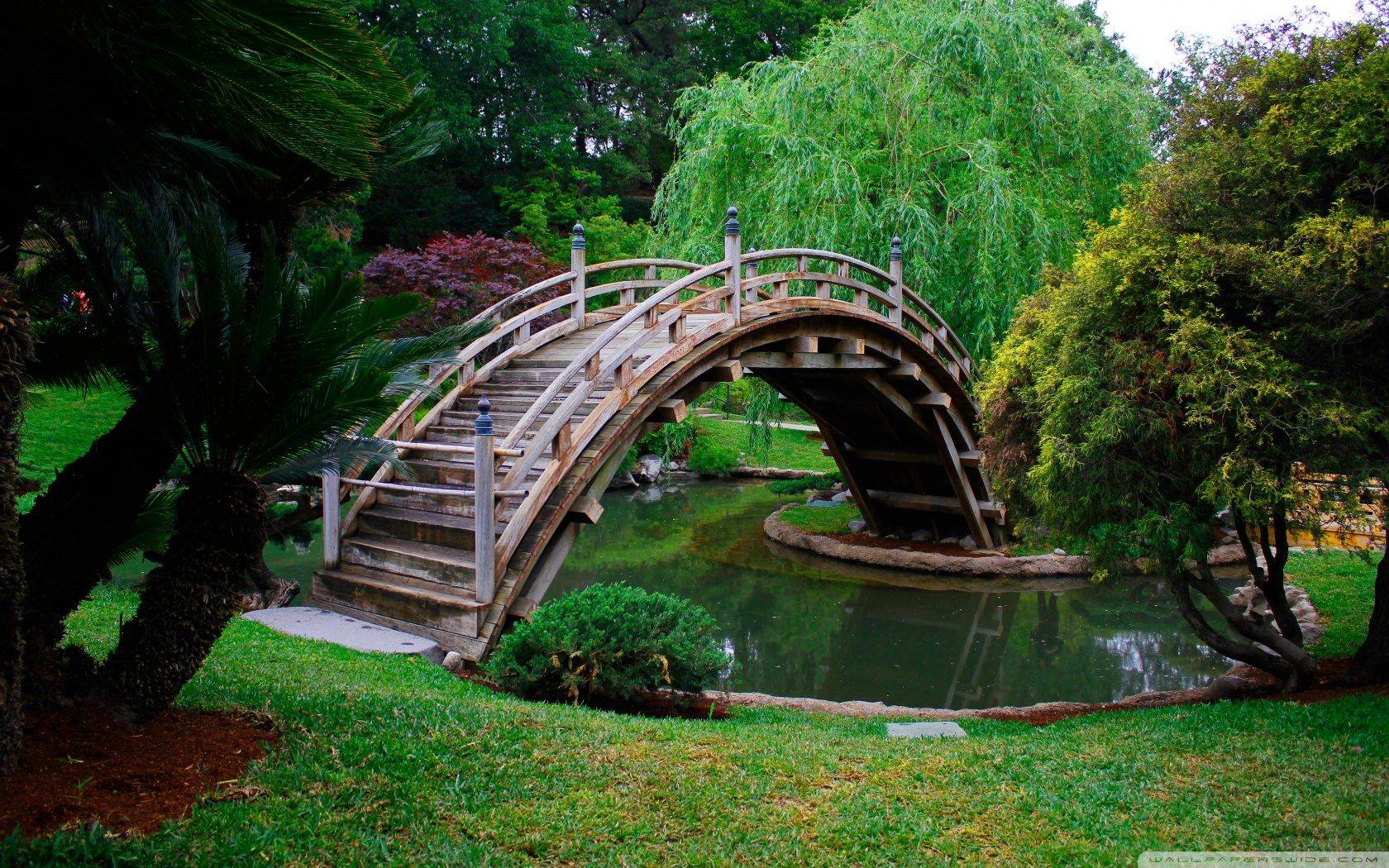 Japanese Garden Bridge Backyard Bridges