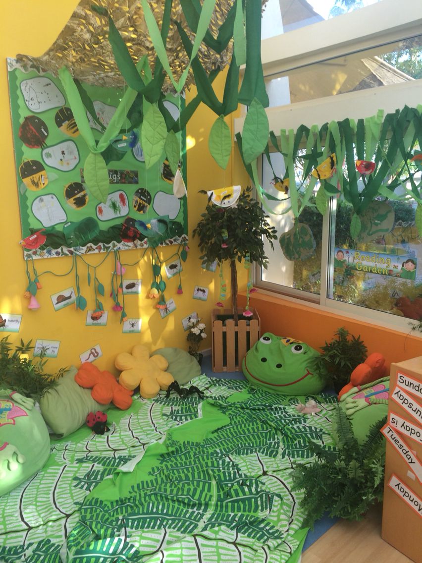 Outside Reading Corner Classroom