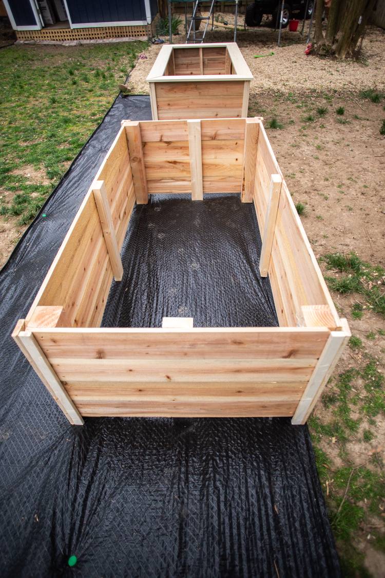 Raised Wooden Garden Bed Designs Garden Lovers Club