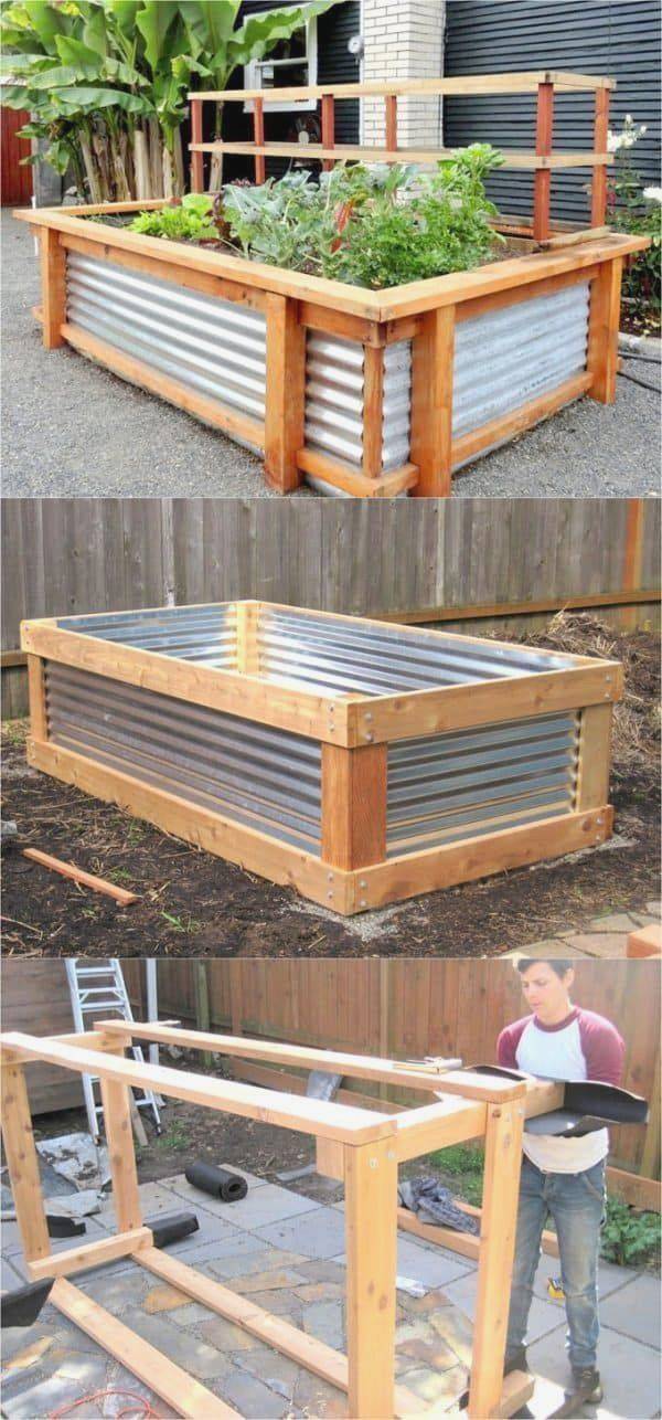 Raised Wooden Garden Bed Designs Garden Lovers Club