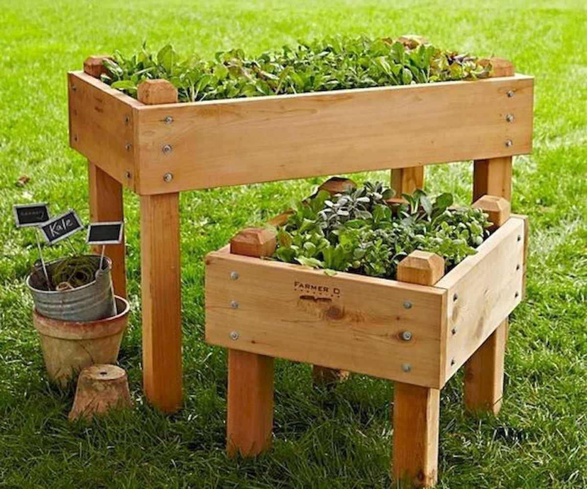 Vegetable Garden Raised Patio Backyard Planters Magnificent Elevated