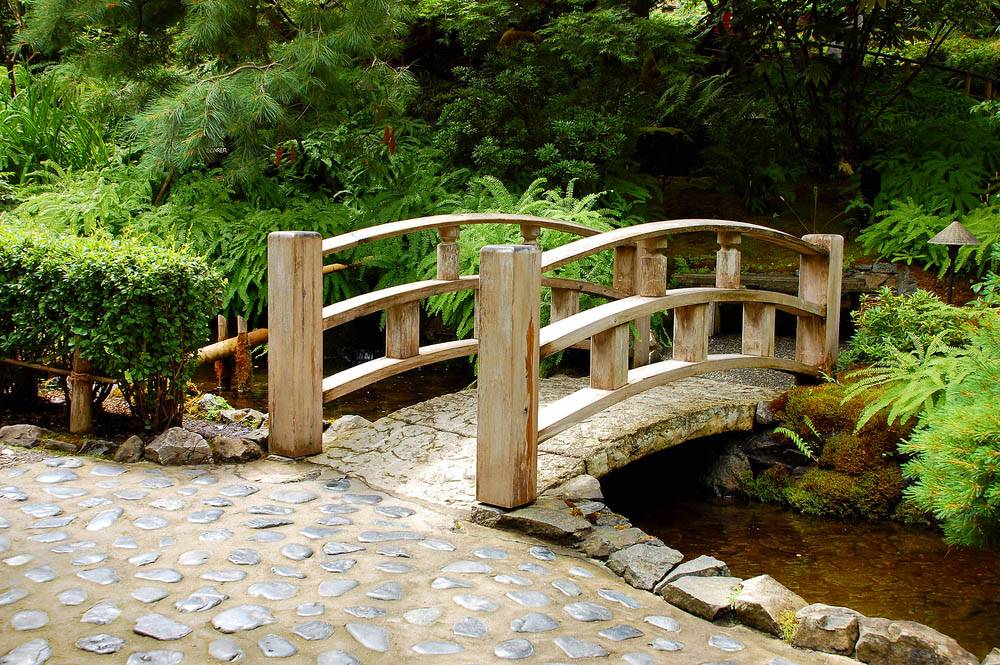 Beautiful Japanese Garden Bridge Designs