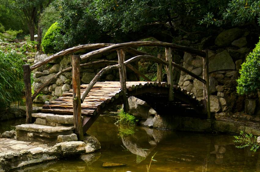 Amazing Garden Bridge Design Ideas