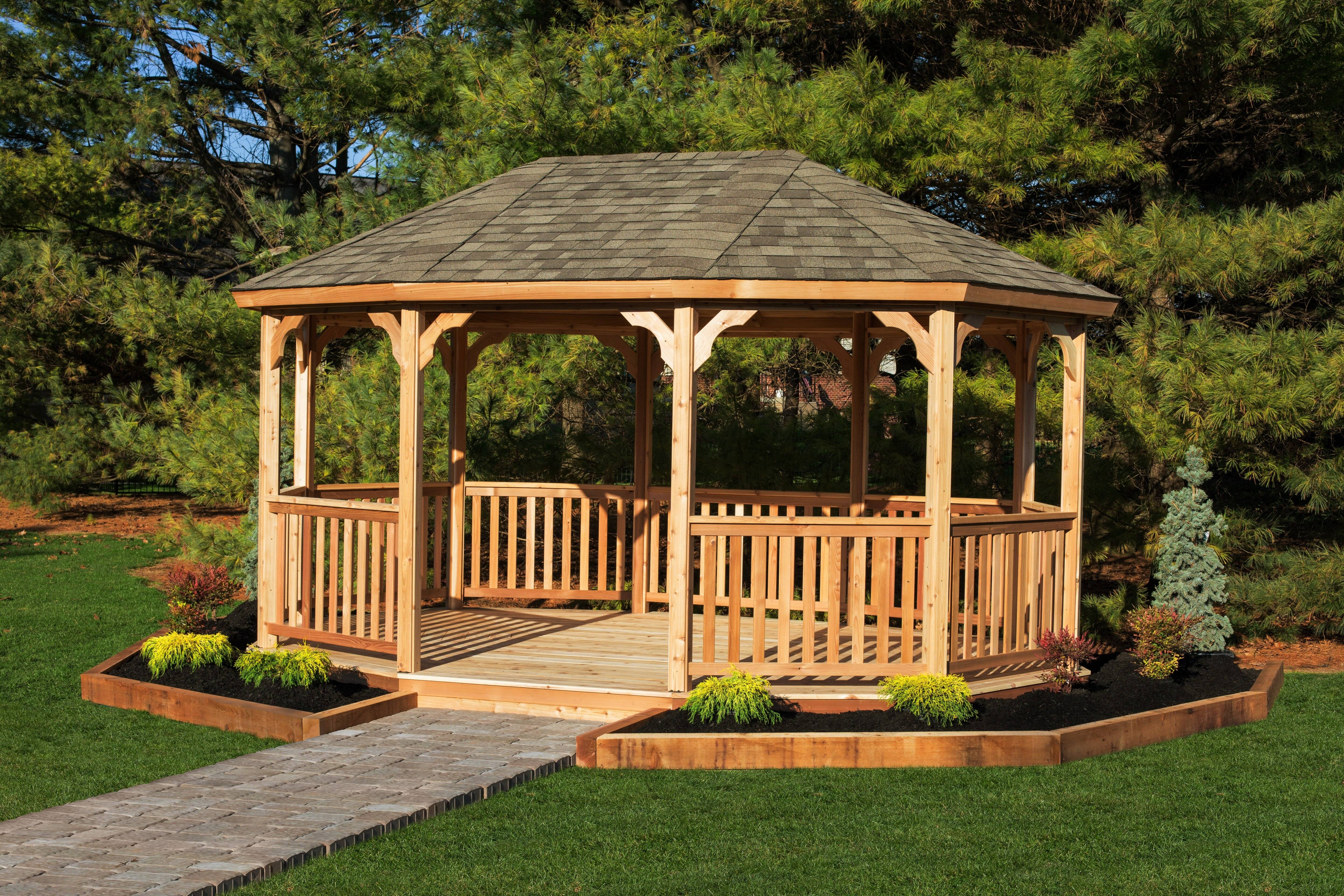 Wood Gazebo Kits Advantages