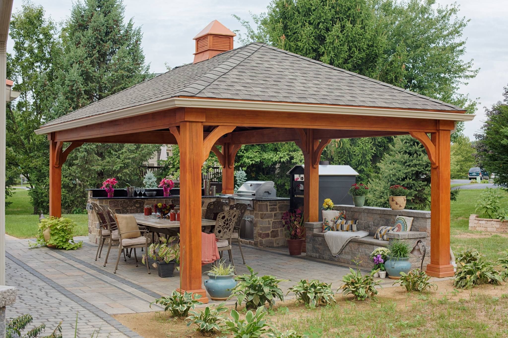 Cozy Diy Backyard Gazebo Design Decorating Ideas