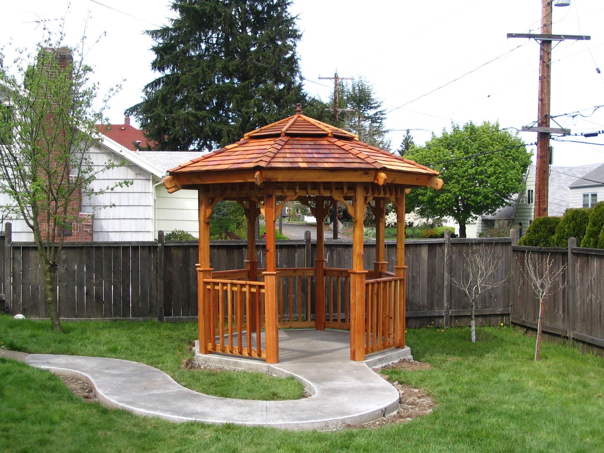 Wooden Garden Gazebos Top Ideas