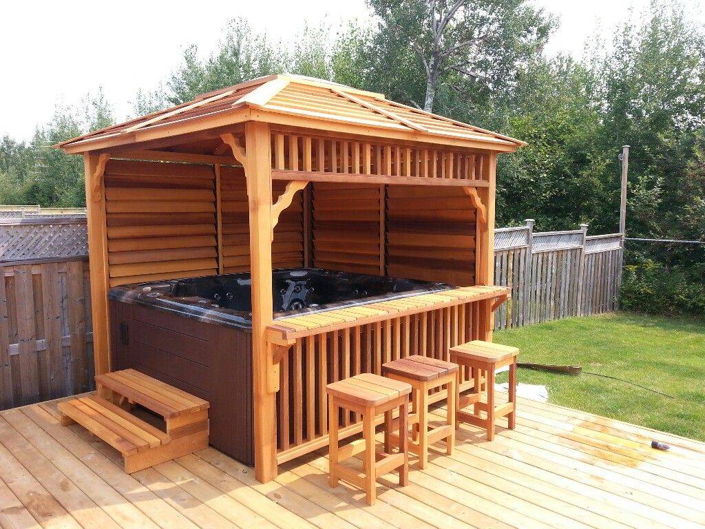 Spectacular Hot Tub Gazebo Ideas Backyard Gazebo Gazebo Jacuzzi