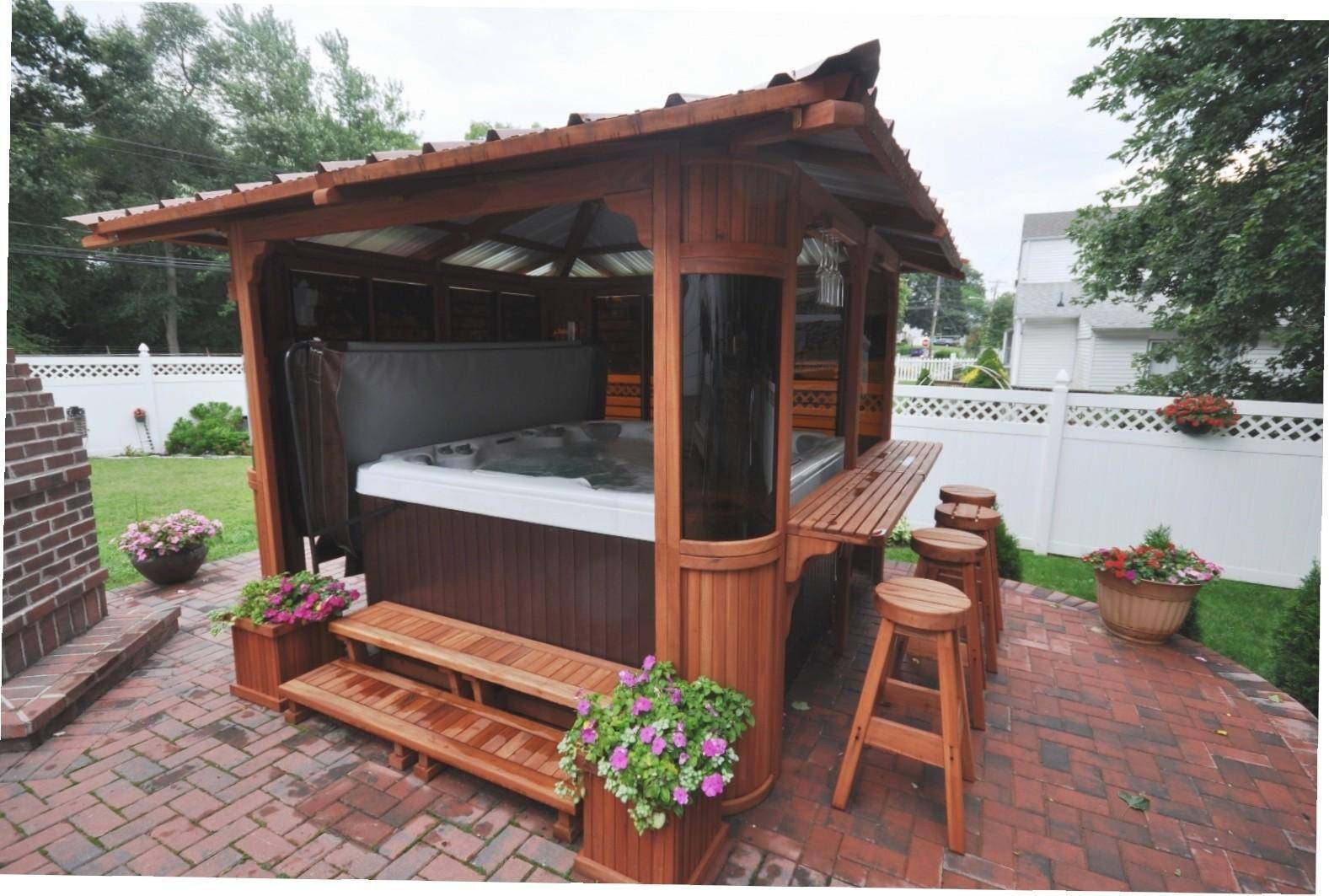 Hot Tub Hot Tub Gazebo
