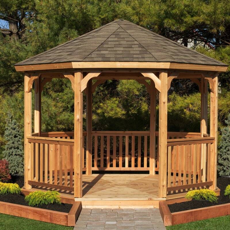 Kingfisher Fsghd Heavy Duty Garden Gazebo