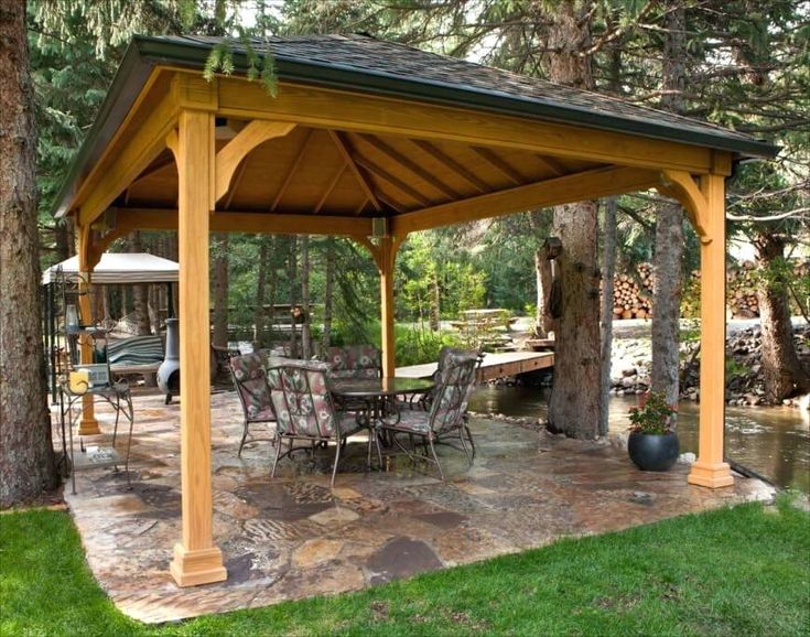 New Xft Garden Wooden Oriental Japanese Pagoda Pergola