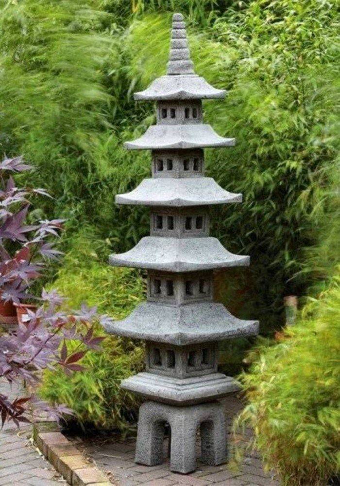 Md Group Garden Statue Pagoda Sculptures
