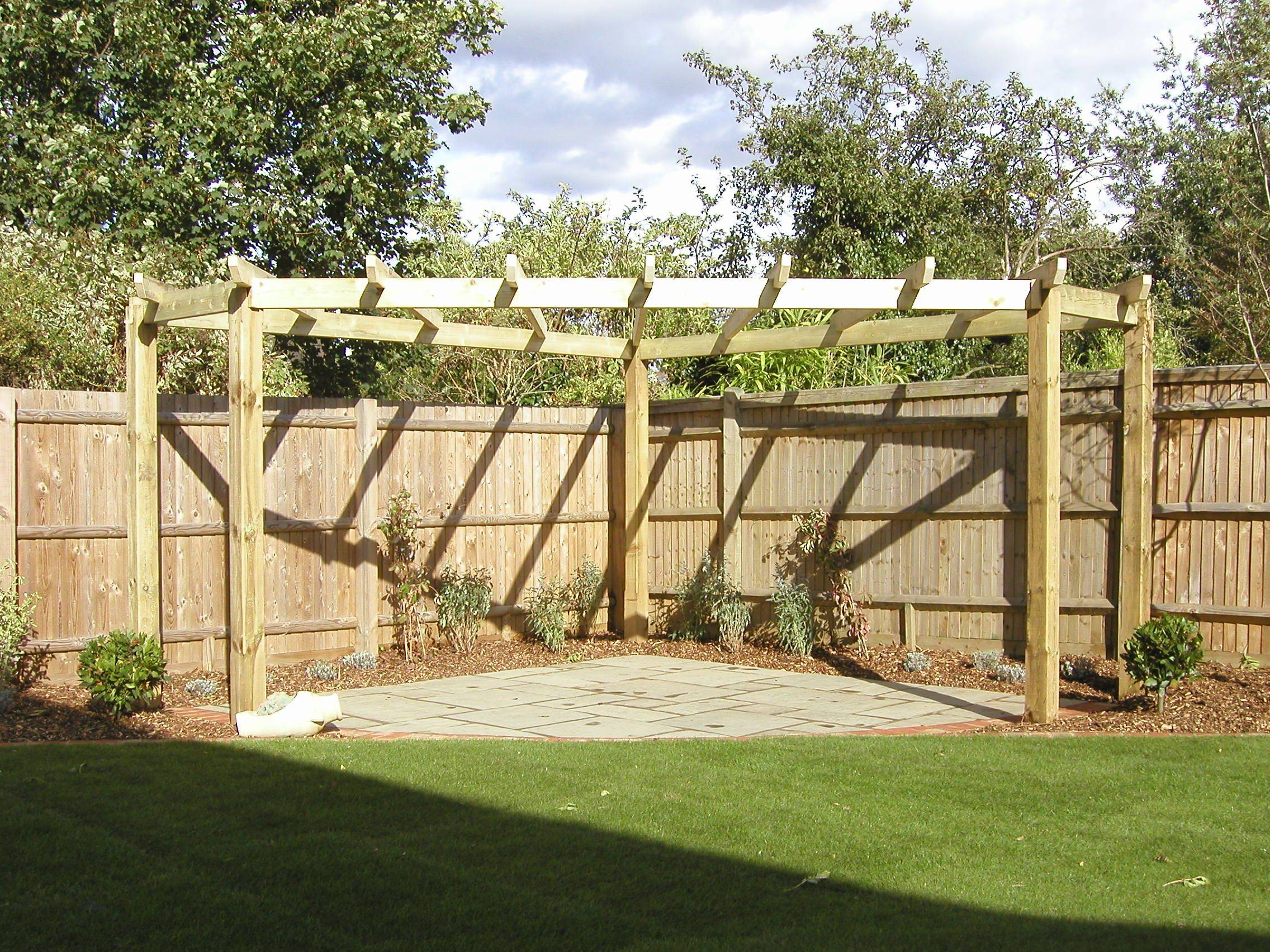 New Xft Garden Wooden Oriental Japanese Pagoda Pergola