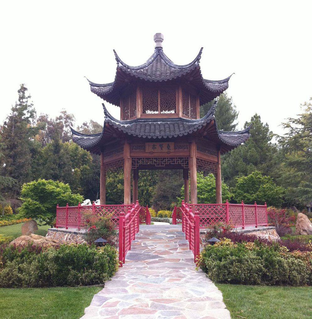 Four Piece Japanese Pagoda Lantern Large Chinese Garden Ornament