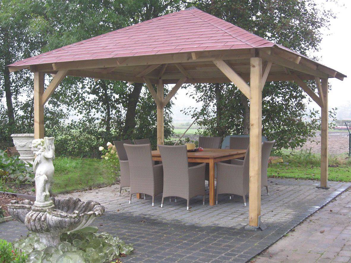 Gazebo Ideas Patio Backyard Wood Outdoor Lighting Solar String