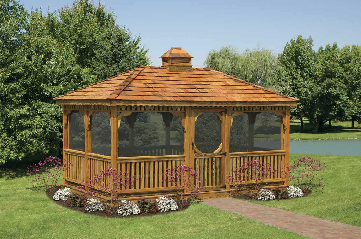 The Romantic Garden Gazebo Designs