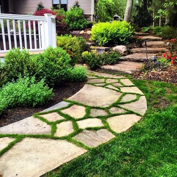Top Best Stepping Stone Ideas Hardscape Pathway Designs