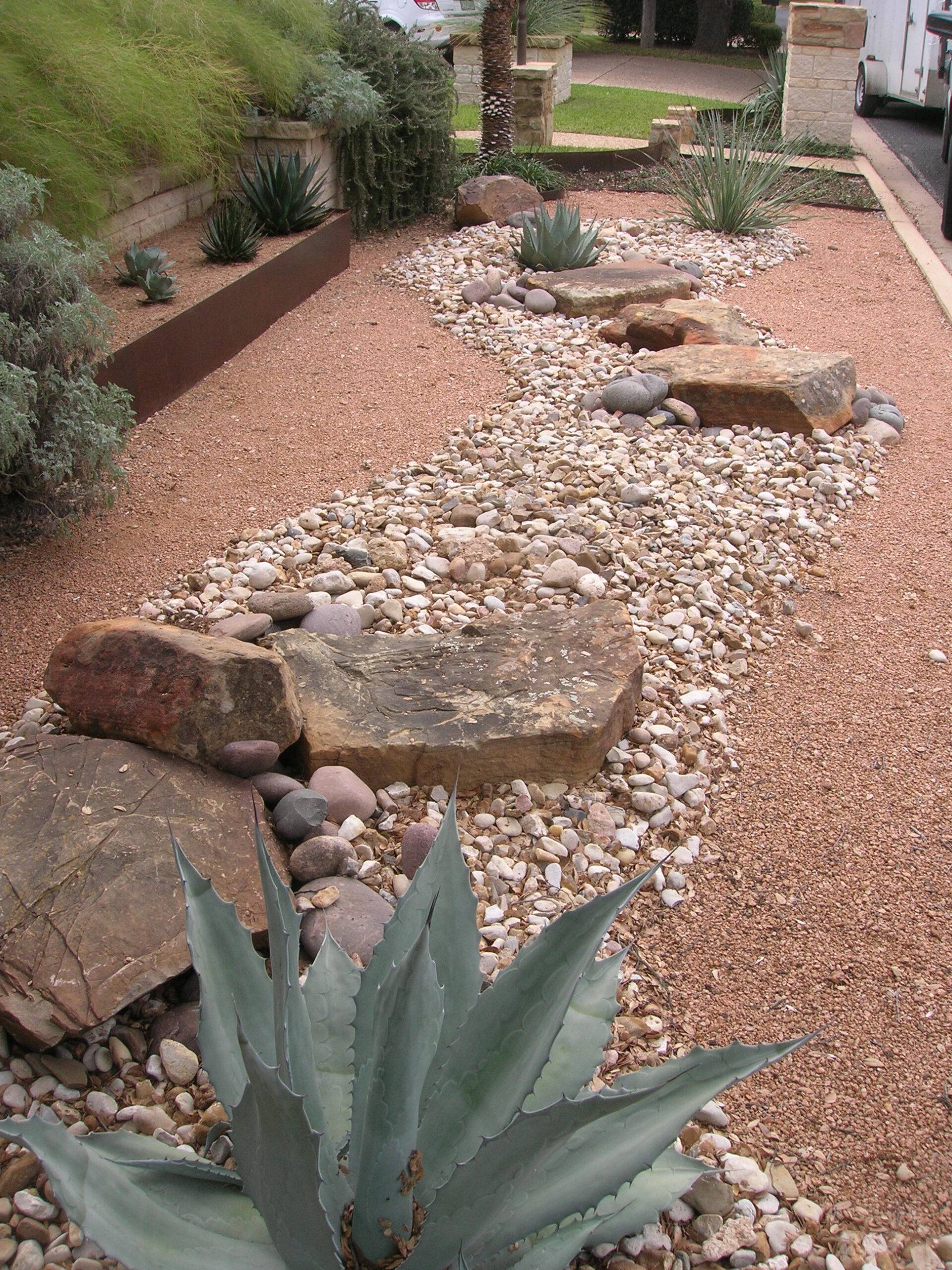 Dry Riverbed Landscaping
